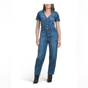 Paige Alexis Brand New Women's Blue Denim Jumpsuit